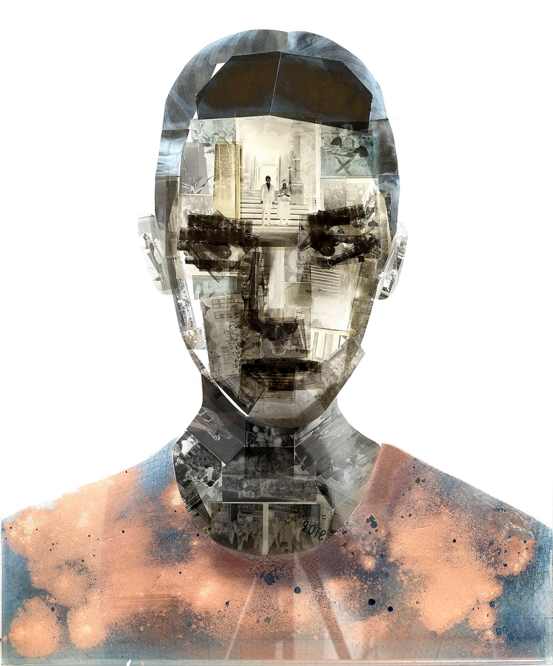 Illustration for article titled Timeless Portraits Created On Obsolete Floppy Disks And Film